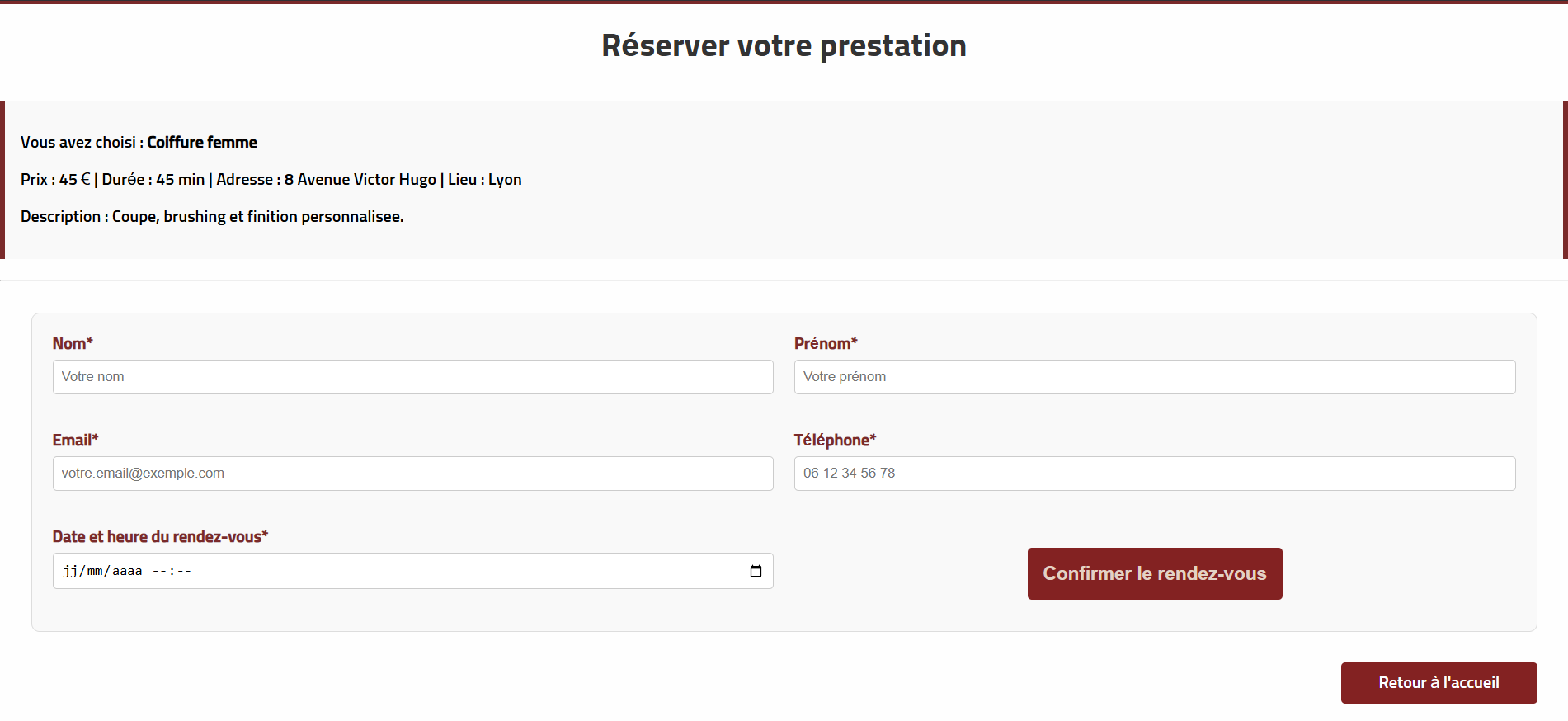 Interface client de la plateforme Aggrego Tech